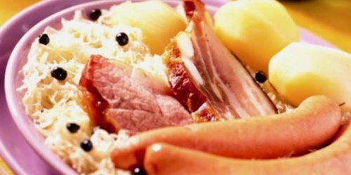 Choucroute alsacienne
